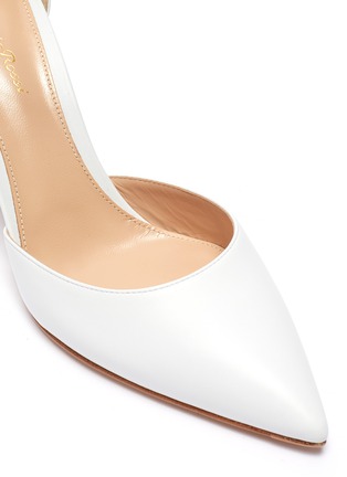 Detail View - Click To Enlarge - GIANVITO ROSSI - Judy' d'Orsay leather pumps