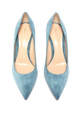 Detail View - Click To Enlarge - GIANVITO ROSSI - Gianvito 70' suede pumps