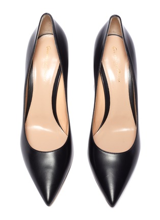 Detail View - Click To Enlarge - GIANVITO ROSSI - Piper' leather pumps