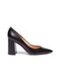 Main View - Click To Enlarge - GIANVITO ROSSI - Piper' leather pumps