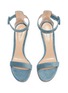 Detail View - Click To Enlarge - GIANVITO ROSSI - Portofino 85' ankle strap suede sandals