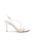 Main View - Click To Enlarge - GIANVITO ROSSI - Manhattan 85' strappy leather heeled sandals