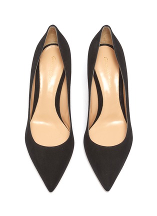 Detail View - Click To Enlarge - GIANVITO ROSSI - Gianvito 70' suede pumps