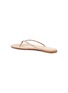  - GIANVITO ROSSI - India Flat' strass thong leather flat sandals