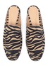 Detail View - Click To Enlarge - GIANVITO ROSSI - Palau' zebra print flat loafer slides
