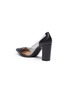  - GIANVITO ROSSI - 'Plexi' PVC leather block heel pumps