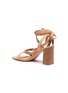  - GIANVITO ROSSI - Dalian' lace up suede leather heeled sandals