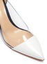 Detail View - Click To Enlarge - GIANVITO ROSSI - Plexi' PVC leather pumps