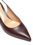 Detail View - Click To Enlarge - GIANVITO ROSSI - Agata' point toe leather slingback pumps