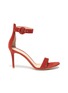 Main View - Click To Enlarge - GIANVITO ROSSI - Portofino 85' ankle strap suede sandals