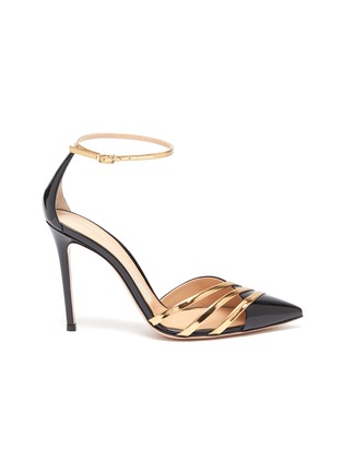 Main View - Click To Enlarge Main View - Click To Enlarge - GIANVITO ROSSI - Avenue' point toe d’orsay strappy pumps
