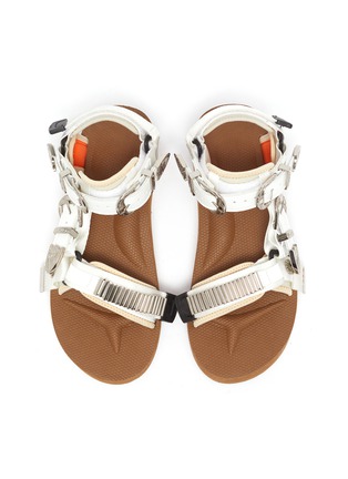 Detail View - Click To Enlarge - SUICOKE - x Toga 'Depa' double strap metal embellished sandals