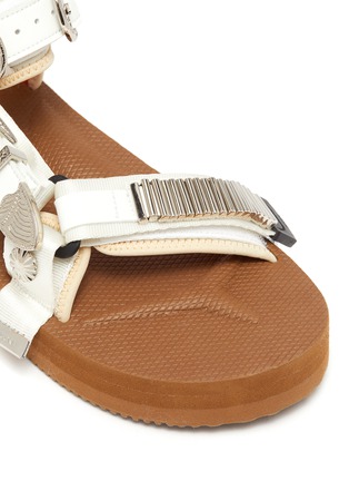 Detail View - Click To Enlarge - SUICOKE - x Toga 'Depa' double strap metal embellished sandals