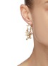 Figure View - Click To Enlarge - JOANNA LAURA CONSTANTINE - Twisted wire pearl hoop earrings