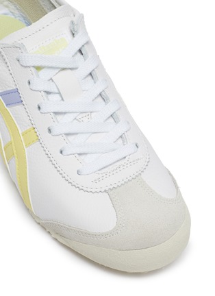 Detail View - Click To Enlarge - ONITSUKA TIGER - Mexico 66 lace up leather sneakers