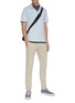 Figure View - Click To Enlarge - VINCE - Garment dyed cotton polo shirt