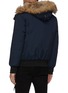 Back View - Click To Enlarge - MACKAGE - 'Dixon' Nordic Tech fox fur trim hooded down bomber jacket