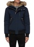 Main View - Click To Enlarge - MACKAGE - 'Dixon' Nordic Tech fox fur trim hooded down bomber jacket