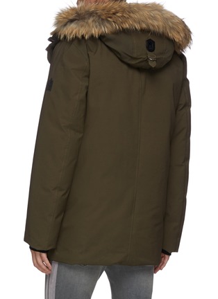 Back View - Click To Enlarge - MACKAGE - 'Edward' Nordic Tech fox fur trim hooded down coat