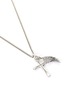 Detail View - Click To Enlarge - EMANUELE BICOCCHI - Cross wing necklace