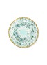 Main View - Click To Enlarge - CORALLA MAIURI - Blue Marble Porcelain Charger – Craquelé Edge