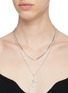 Figure View - Click To Enlarge - HEFANG - Twinkle' cubic zirconia layered necklace