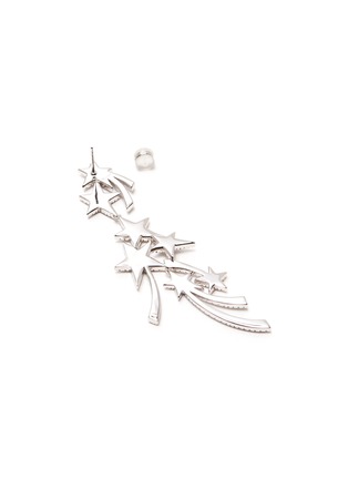 Detail View - Click To Enlarge - HEFANG - Starry' cubic zirconia mismatched earrings