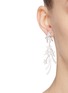 Figure View - Click To Enlarge - HEFANG - Starry' cubic zirconia mismatched earrings