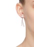 Figure View - Click To Enlarge - HEFANG - Twinkle' cubic zirconia earrings