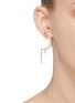 Front View - Click To Enlarge - HEFANG - Starry night' cubic zirconia earrings