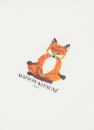  - MAISON KITSUNÉ - Lotus fox print T-shirt