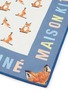 Detail View - Click To Enlarge - MAISON KITSUNÉ - Yoga fox print towel