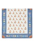 Main View - Click To Enlarge - MAISON KITSUNÉ - Yoga fox print towel