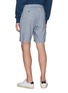 Back View - Click To Enlarge - EQUIL - Drawstring linen shorts
