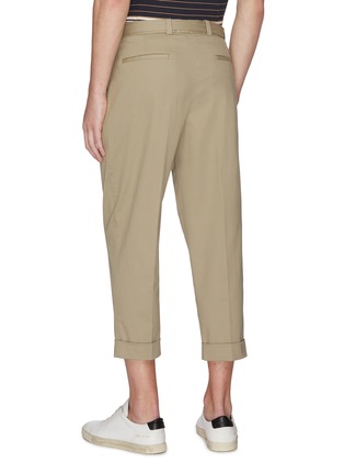Back View - Click To Enlarge - EQUIL - Belted chino pants