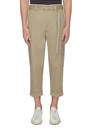 Main View - Click To Enlarge - EQUIL - Belted chino pants