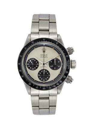 Main View - Click To Enlarge - LANE CRAWFORD VINTAGE COLLECTION - Paul Newman Rolex Daytona steel watch