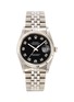 Main View - Click To Enlarge - LANE CRAWFORD VINTAGE COLLECTION - Rolex Datejust diamond stainless steel watch