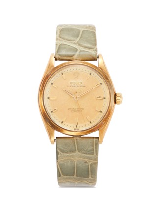 Main View - Click To Enlarge - LANE CRAWFORD VINTAGE COLLECTION - Rolex Oyster Perpetual gold watch