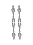 Main View - Click To Enlarge - LC COLLECTION JEWELLERY - Diamond 18k white gold drop earrings