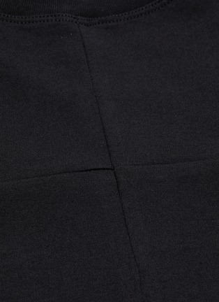  - THE VIRIDI-ANNE - Panelled short sleeve cotton T-shirt