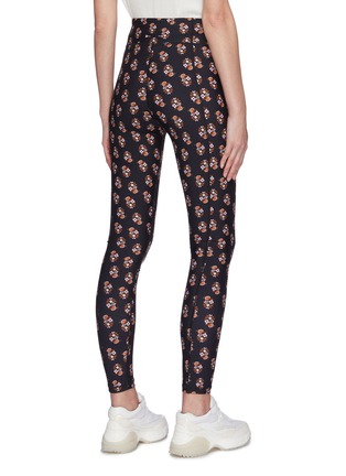 Back View - Click To Enlarge - THE UPSIDE - 'Rosella' floral print dance pants