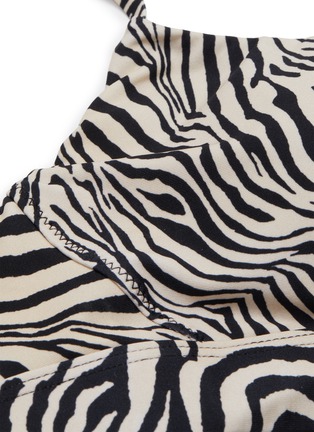 Detail View - Click To Enlarge - THE UPSIDE - Zebra print natacha bra