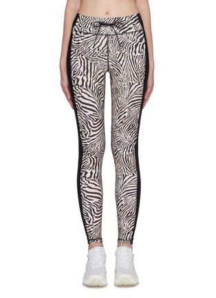 Main View - Click To Enlarge - THE UPSIDE - Zebra print yoga pants