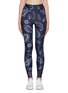 Main View - Click To Enlarge - THE UPSIDE - 'Fortune' paisley print performance yoga pants