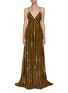 Main View - Click To Enlarge - GALVAN LONDON - Pride' sequin spaghetti strap gown
