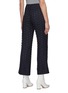 Back View - Click To Enlarge - MAISON MARGIELA - Side zip punctured pants