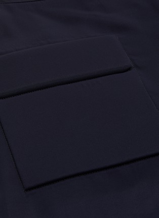 Detail View - Click To Enlarge - MAISON MARGIELA - Patch pocket fluid skirt