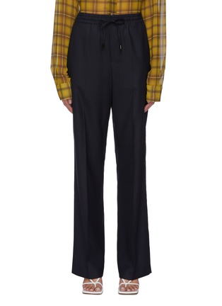 Main View - Click To Enlarge - MAISON MARGIELA - Elastic waist flannel pants
