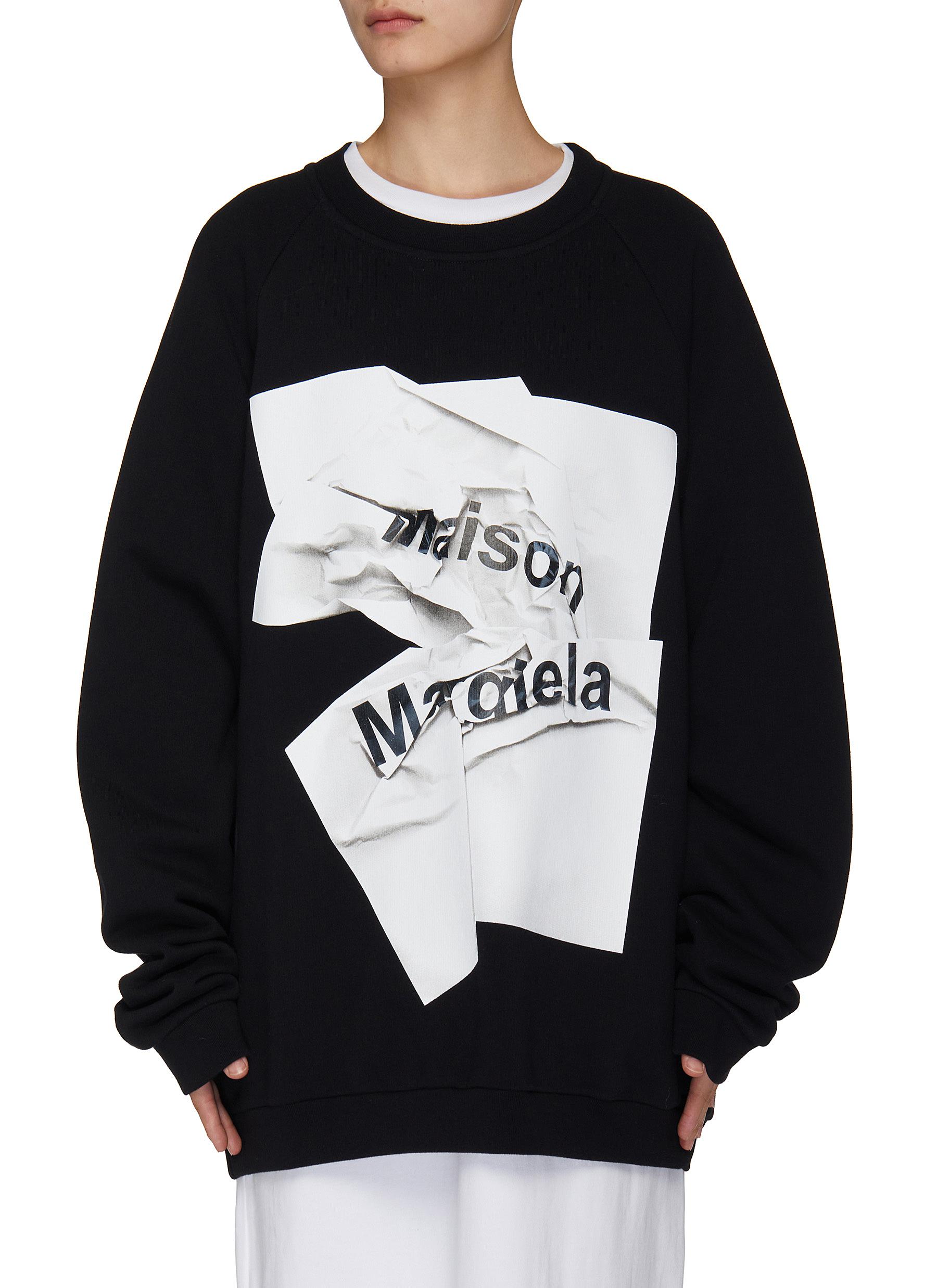 MAISON MARGIELA | GRAPHIC LOGO PRINT SWEATSHIRT | Women